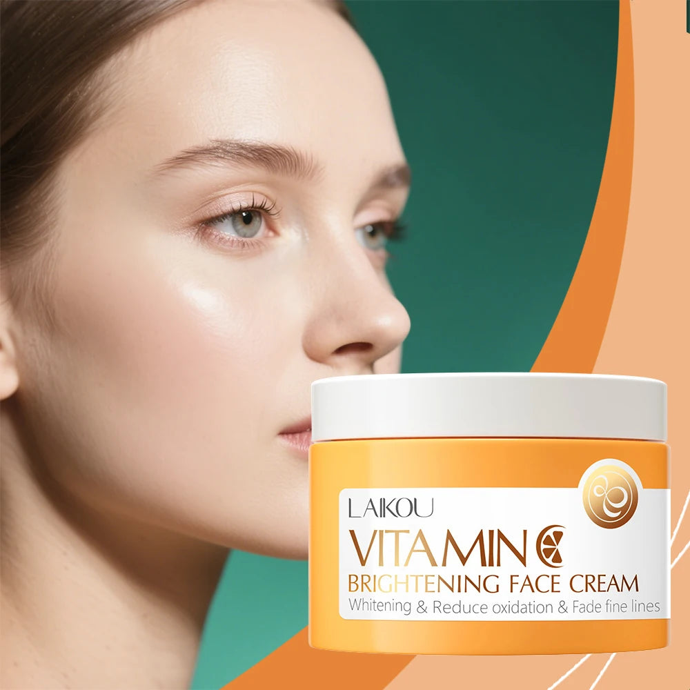 Vitamin C Facial Cream for Hydrating Moisturizing Whitening and Brightening Repair Anti-aging Essence Facial Skin Care Contains