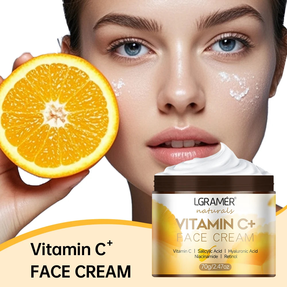Vitamin C Face Cream Retinol Smooth Wrinkle Moisturizing
