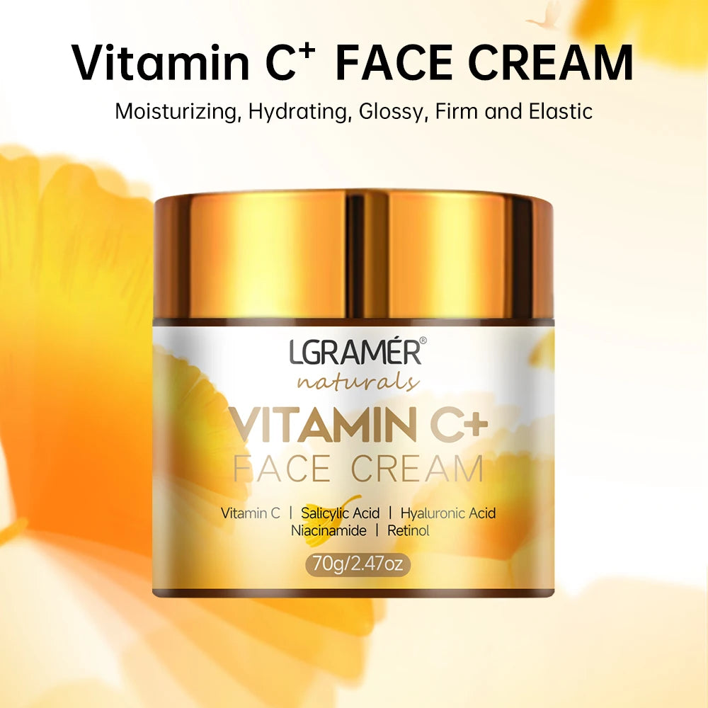 Vitamin C Face Cream Retinol Smooth Wrinkle Moisturizing